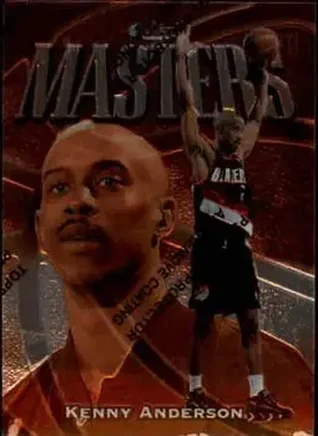 1997-98 Finest #89 - Kenny Anderson - Portland Trail Blazers