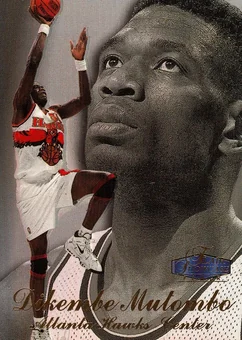 1997-98 Flair Showcase #42 - Dikembe Mutombo - Atlanta Hawks