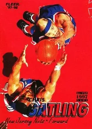 1997-98 Fleer #79 - Chris Gatling - New Jersey Nets