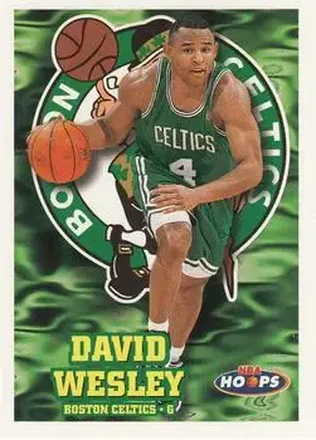 1997-98 Hoops #18 - David Wesley - Boston Celtics