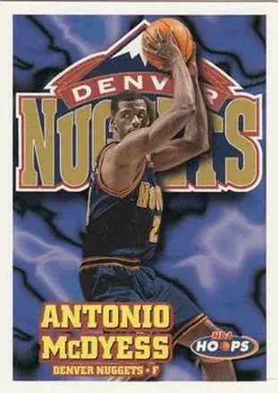 1997-98 Hoops #45 - Antonio McDyess - Denver Nuggets