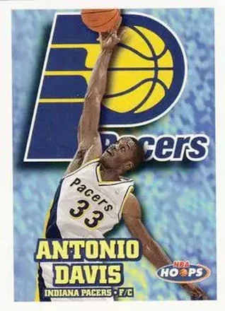 1997-98 Hoops #66 - Antonio Davis - Indiana Pacers