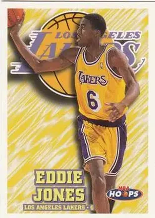 1997-98 Hoops #78 - Eddie Jones - Los Angeles Lakers