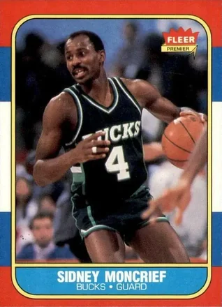 1986-87 Fleer #75 - Sidney Moncrief