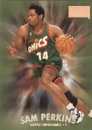 1997-98 SkyBox Premium #40 - Sam Perkins - Seattle SuperSonics