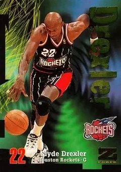1997-98 SkyBox Z-Force #22 Clyde Drexler