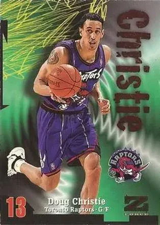 1997-98 SkyBox Z-Force #28 - Doug Christie - Toronto Raptors