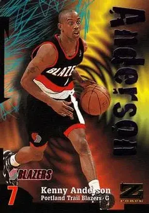 1997-98 SkyBox Z-Force #36 - Kenny Anderson - Portland Trail Blazers