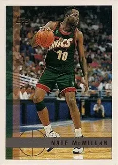 1997-98 Topps #2 - Nate McMillan - Seattle SuperSonics