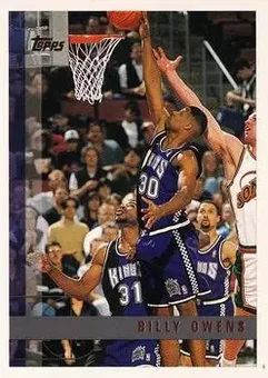 1997-98 Topps #37 - Billy Owens - Sacramento Kings