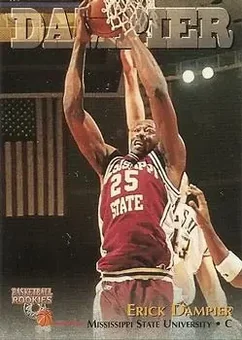 1996 Score Board Rookies #6 Erick Dampier
