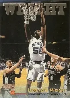 1996 Score Board Rookies #10 Lorenzen Wright