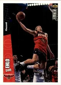 1996-97 Collector's Choice French #4 - Craig Ehlo - Atlanta Hawks
