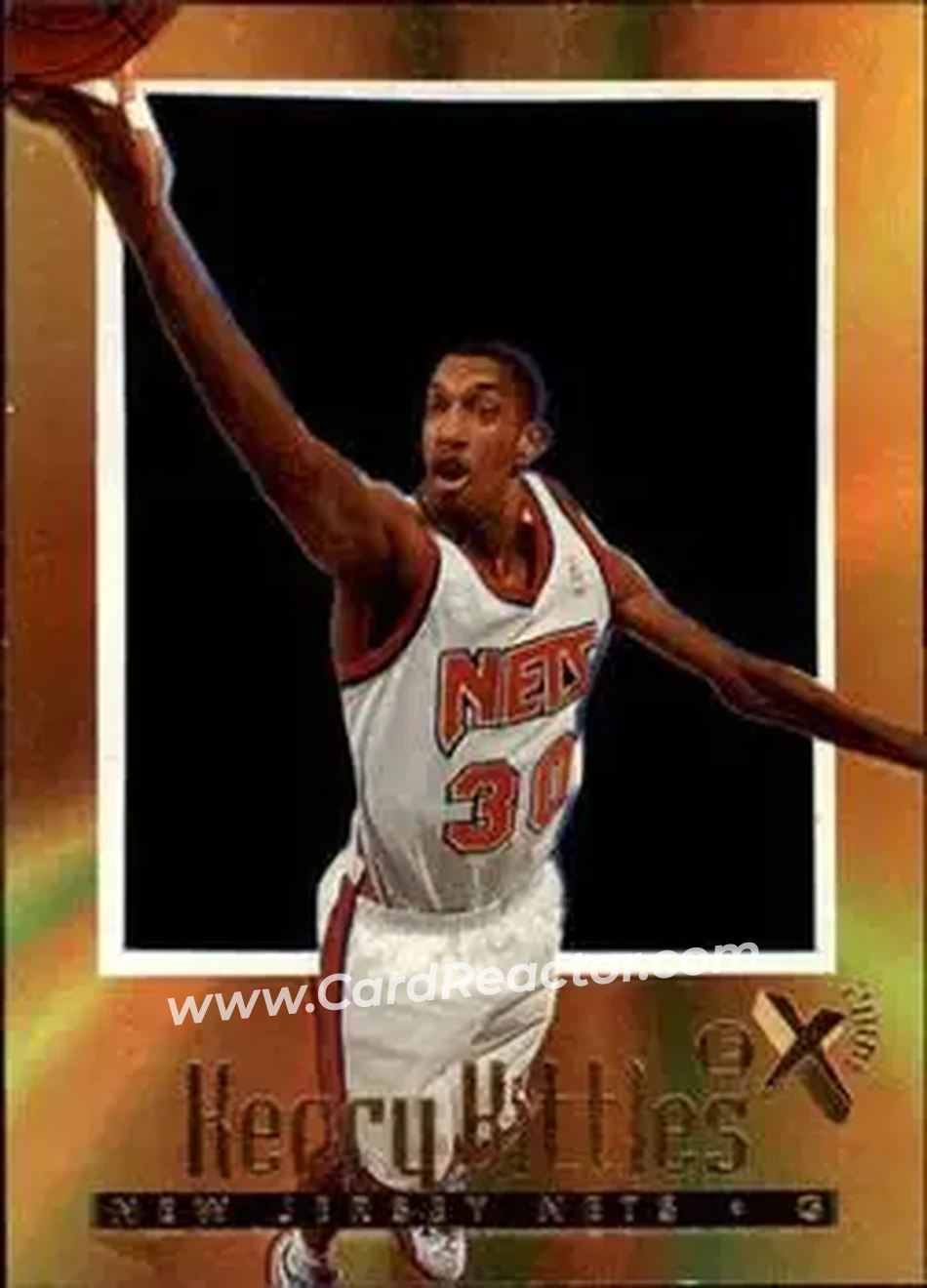1996-97 E-X2000 #45 - Kerry Kittles - New Jersey Nets - Front