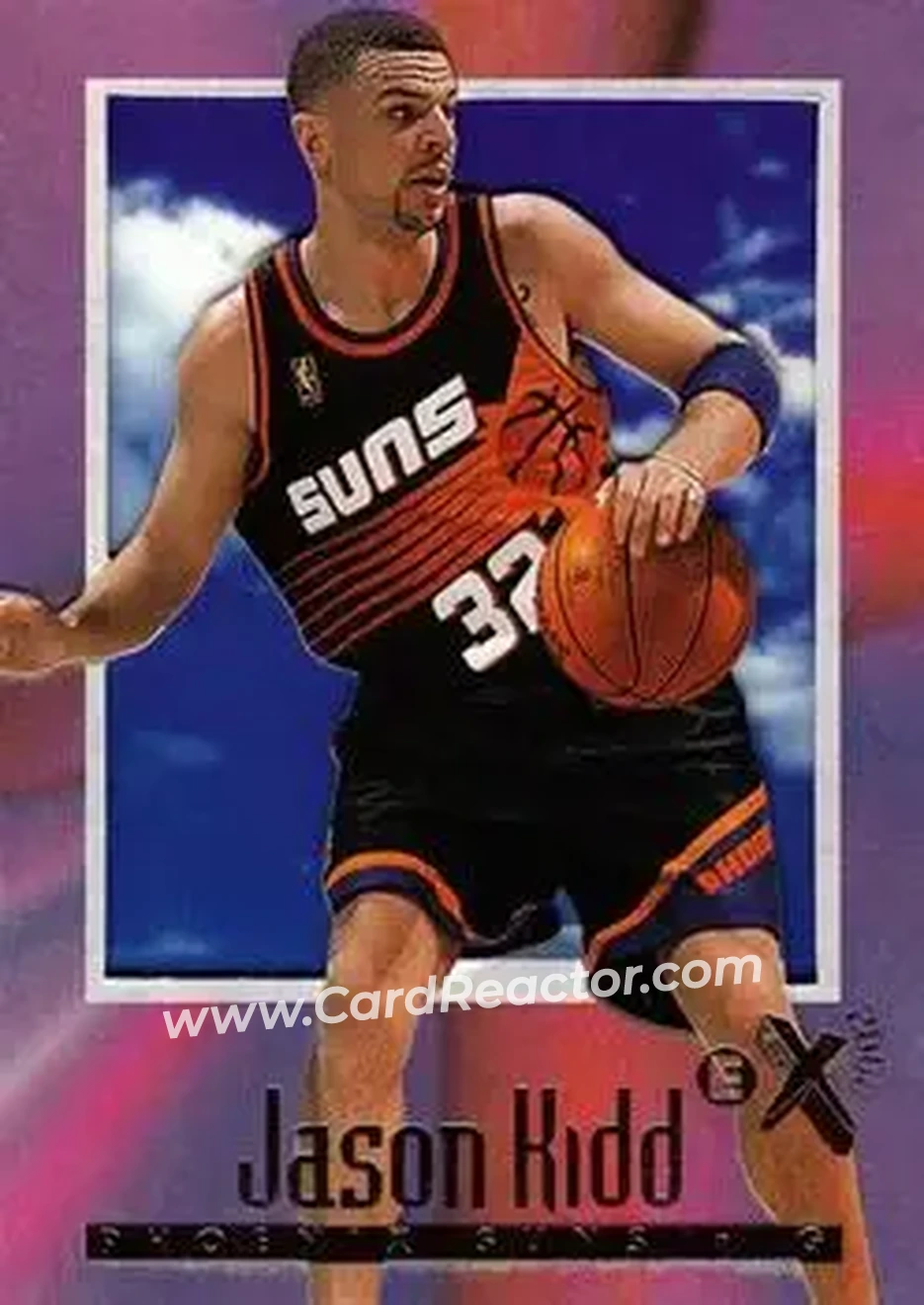 1996-97 E-X2000 #57 - Jason Kidd - Phoenix Suns - Front