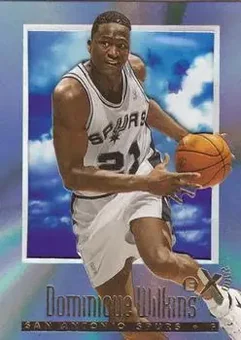 1996-97 E-X2000 #66 Dominique Wilkins