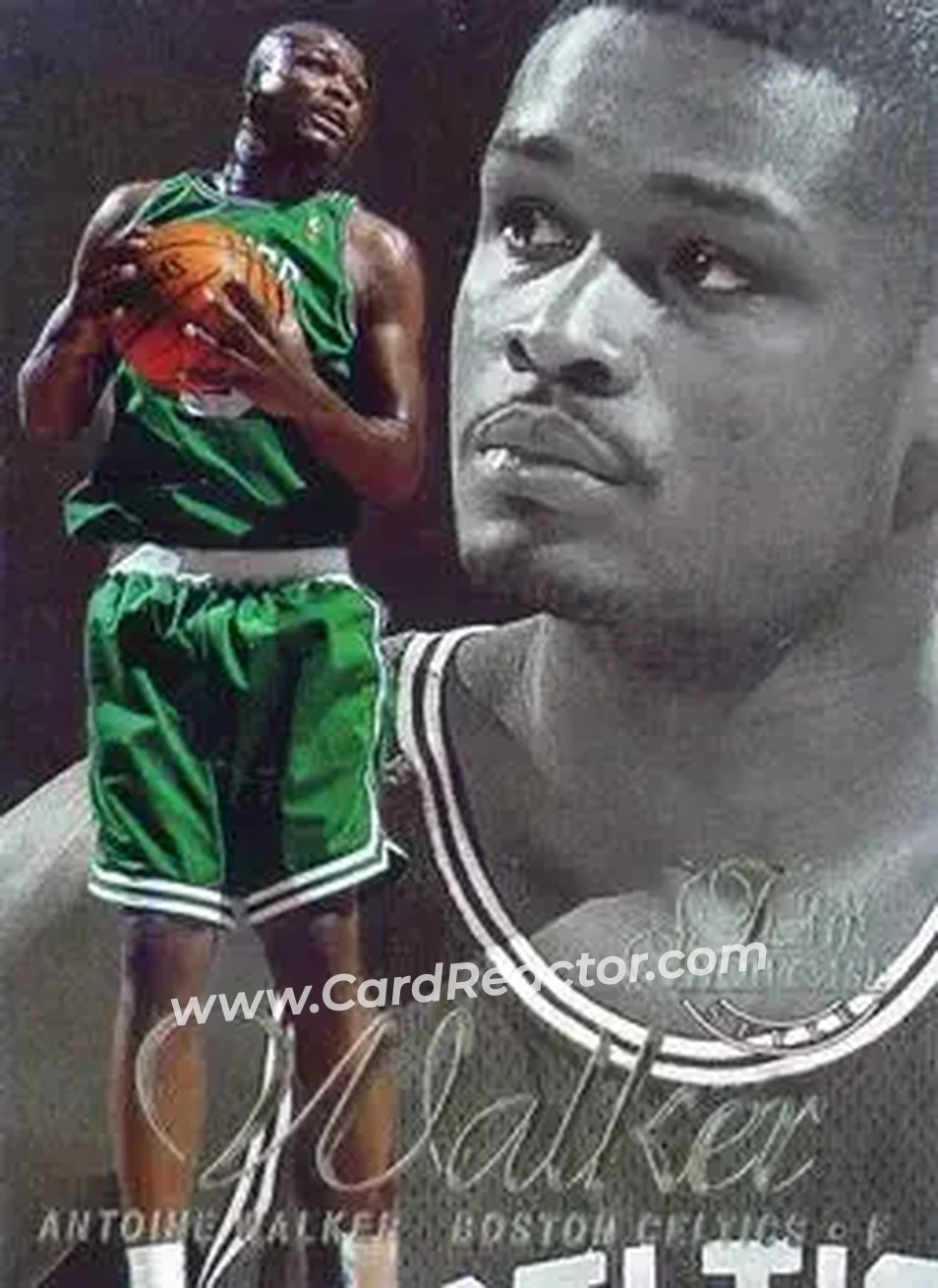 1996-97 Flair Showcase #26 - Antoine Walker - Boston Celtics - Front