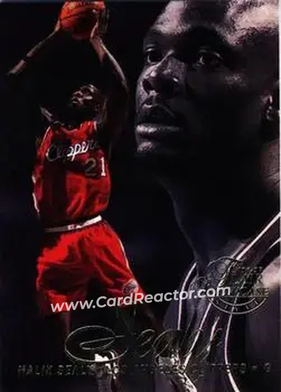 1996-97 Flair Showcase #77 - Malik Sealy - Los Angeles Clippers - Front