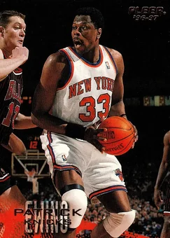 1996-97 Fleer #71 - Patrick Ewing - New York Knicks