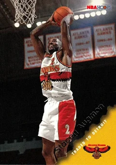 1996-97 Hoops #1 Stacey Augmon