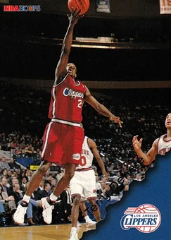 1996-97 Hoops #71 - Terry Dehere - Los Angeles Clippers