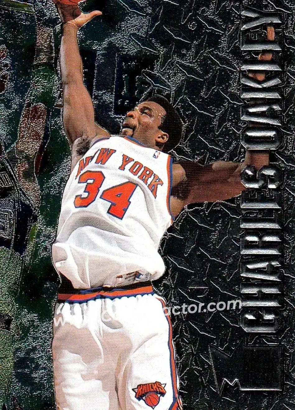 1996-97 Metal #65 - Charles Oakley - New York Knicks - Front