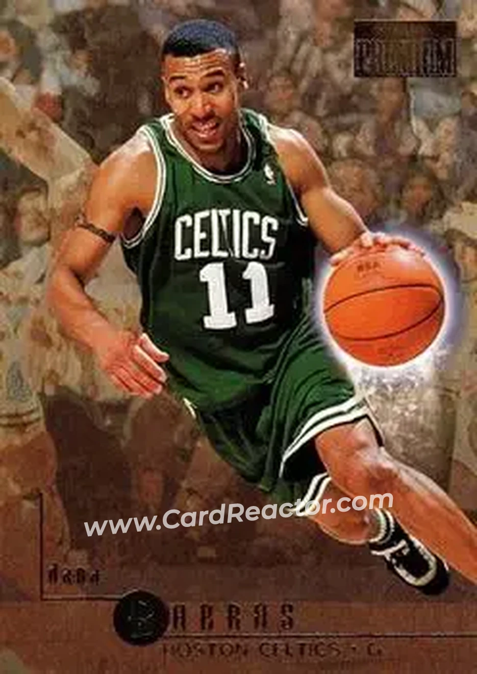 1996-97 SkyBox Premium #6 - Dana Barros - Boston Celtics - Front