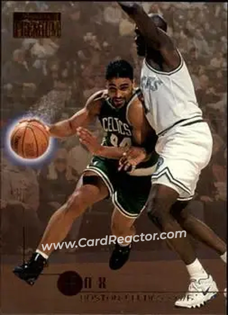 1996-97 SkyBox Premium #7 - Rick Fox - Boston Celtics - Front