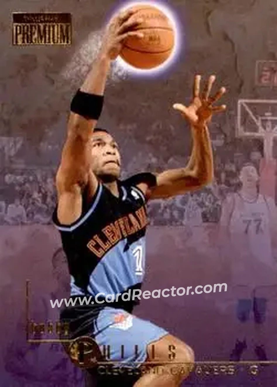 1996-97 SkyBox Premium #23 - Bobby Phills - Cleveland Cavaliers - Front
