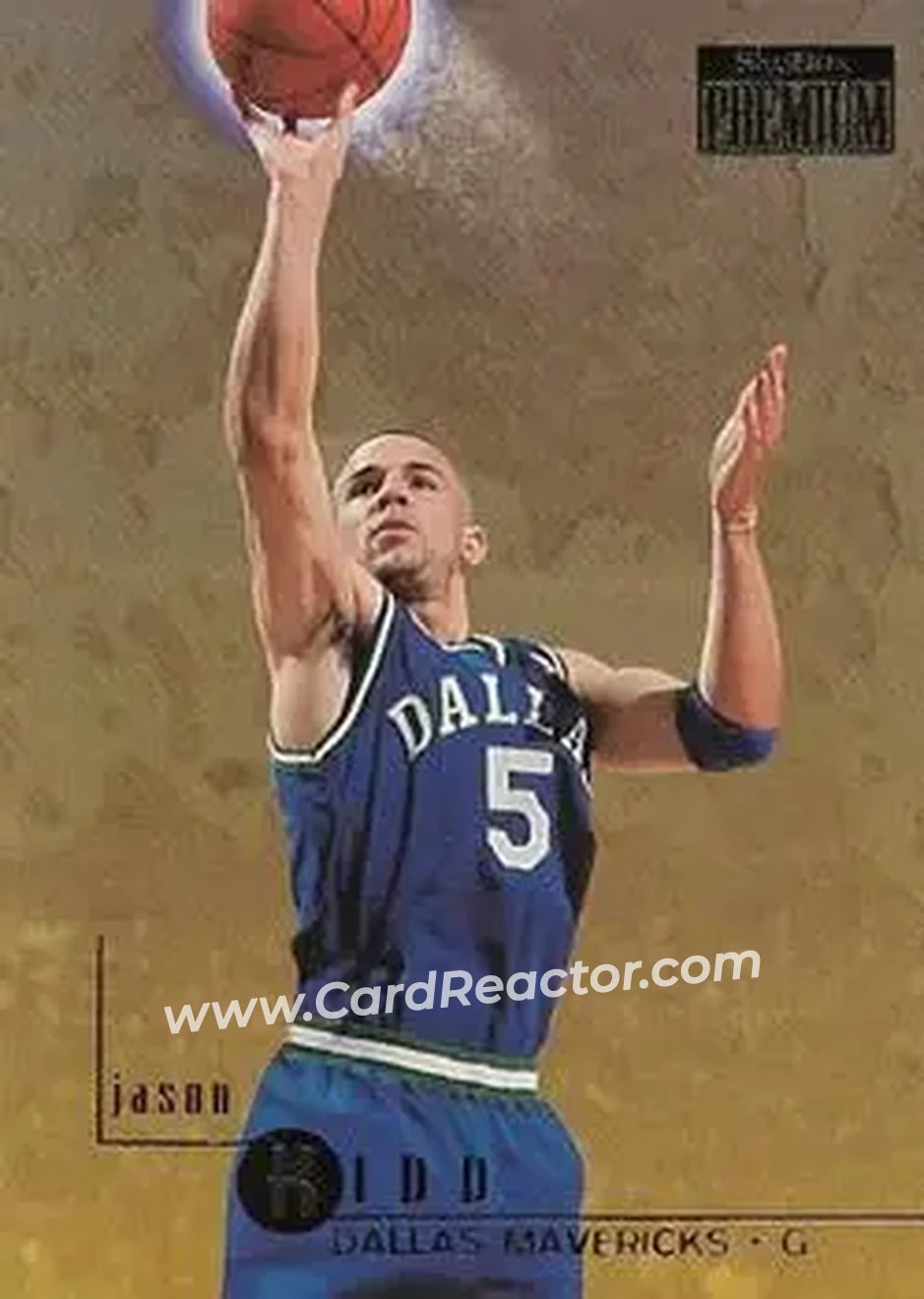 1996-97 SkyBox Premium #26 - Jason Kidd - Dallas Mavericks - Front
