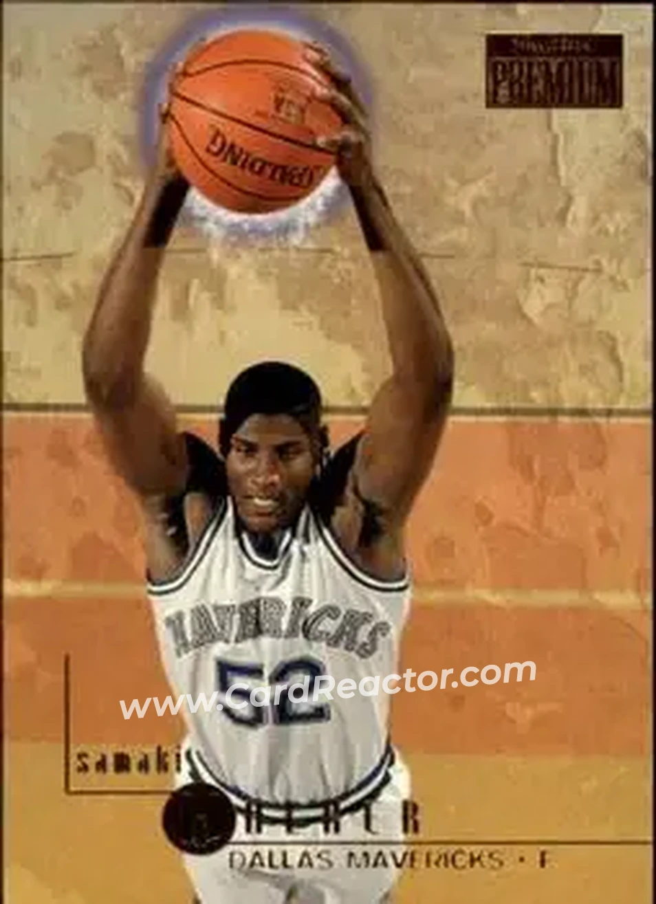 1996-97 SkyBox Premium #29 - Samaki Walker - Dallas Mavericks - Front