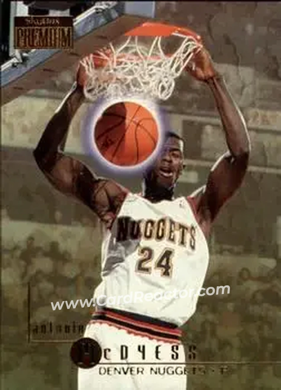 1996-97 SkyBox Premium #31 - Antonio McDyess - Denver Nuggets - Front