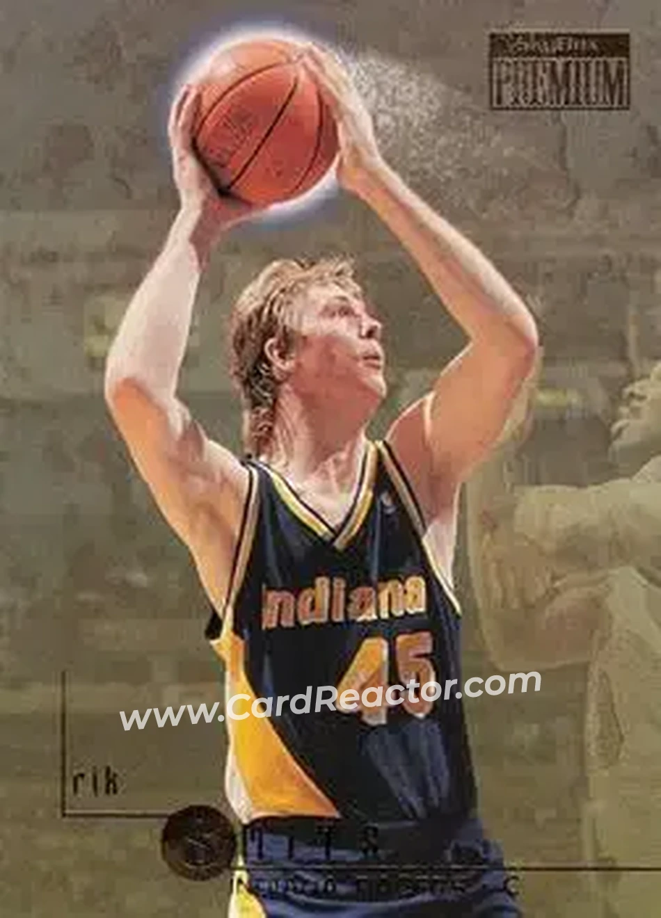 1996-97 SkyBox Premium #50 - Rik Smits - Indiana Pacers - Front
