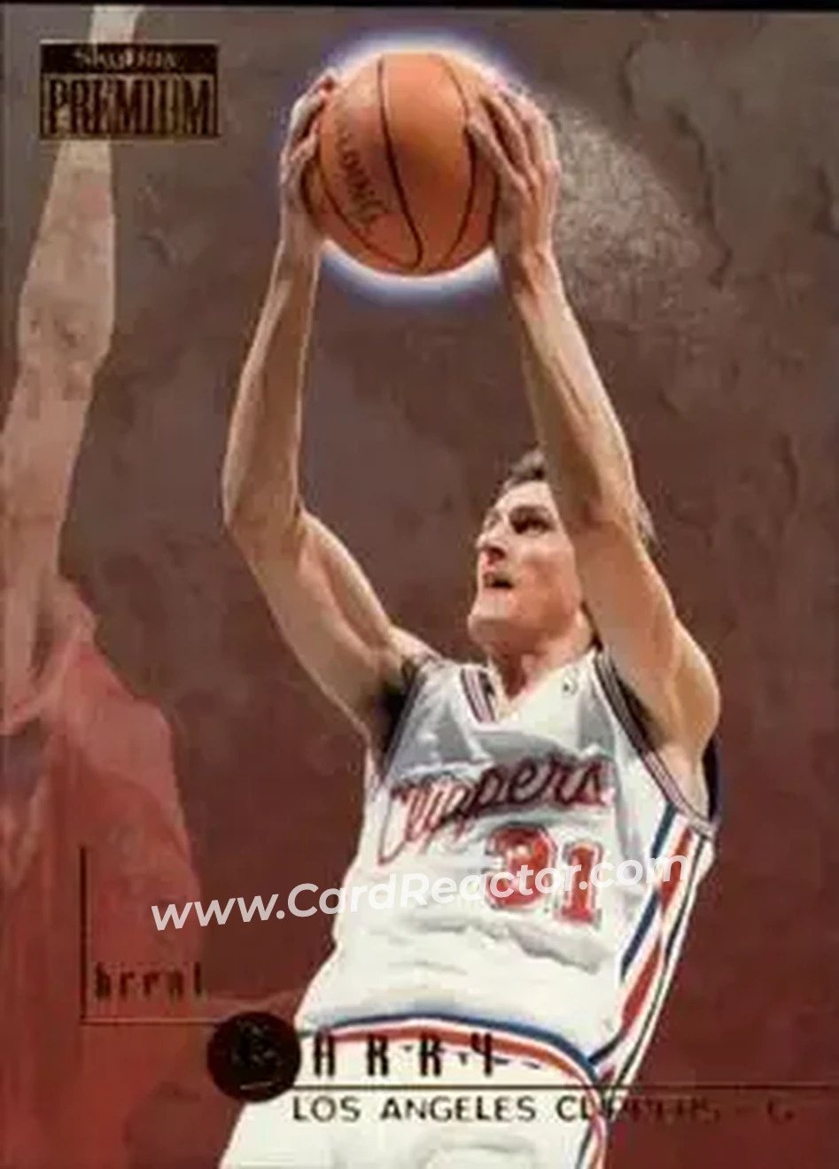 1996-97 SkyBox Premium #51 - Brent Barry - Los Angeles Clippers - Front