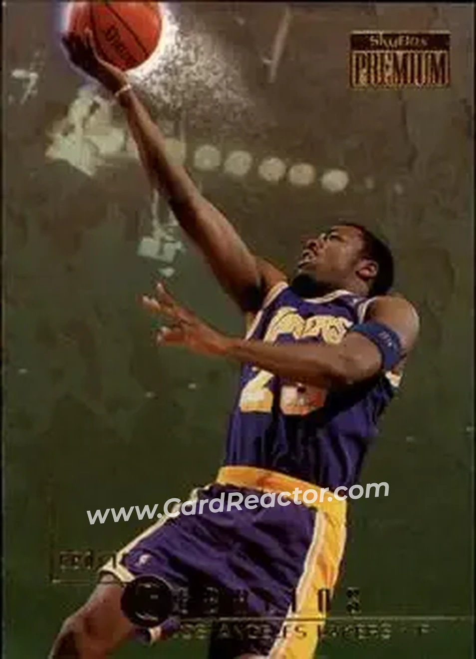 1996-97 SkyBox Premium #56 - Cedric Ceballos - Los Angeles Lakers - Front