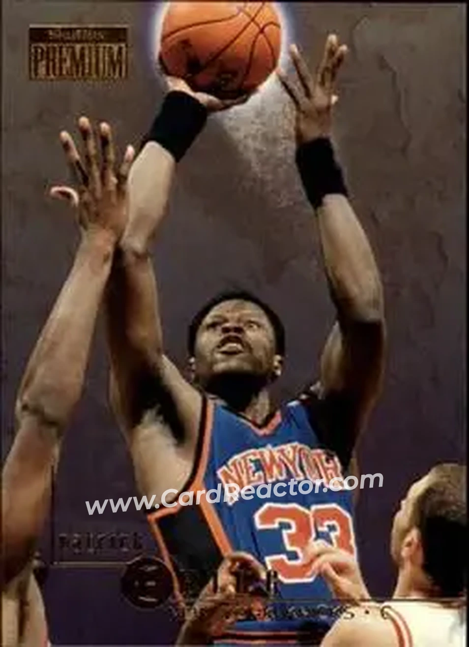 1996-97 SkyBox Premium #75 - Patrick Ewing - New York Knicks - Front