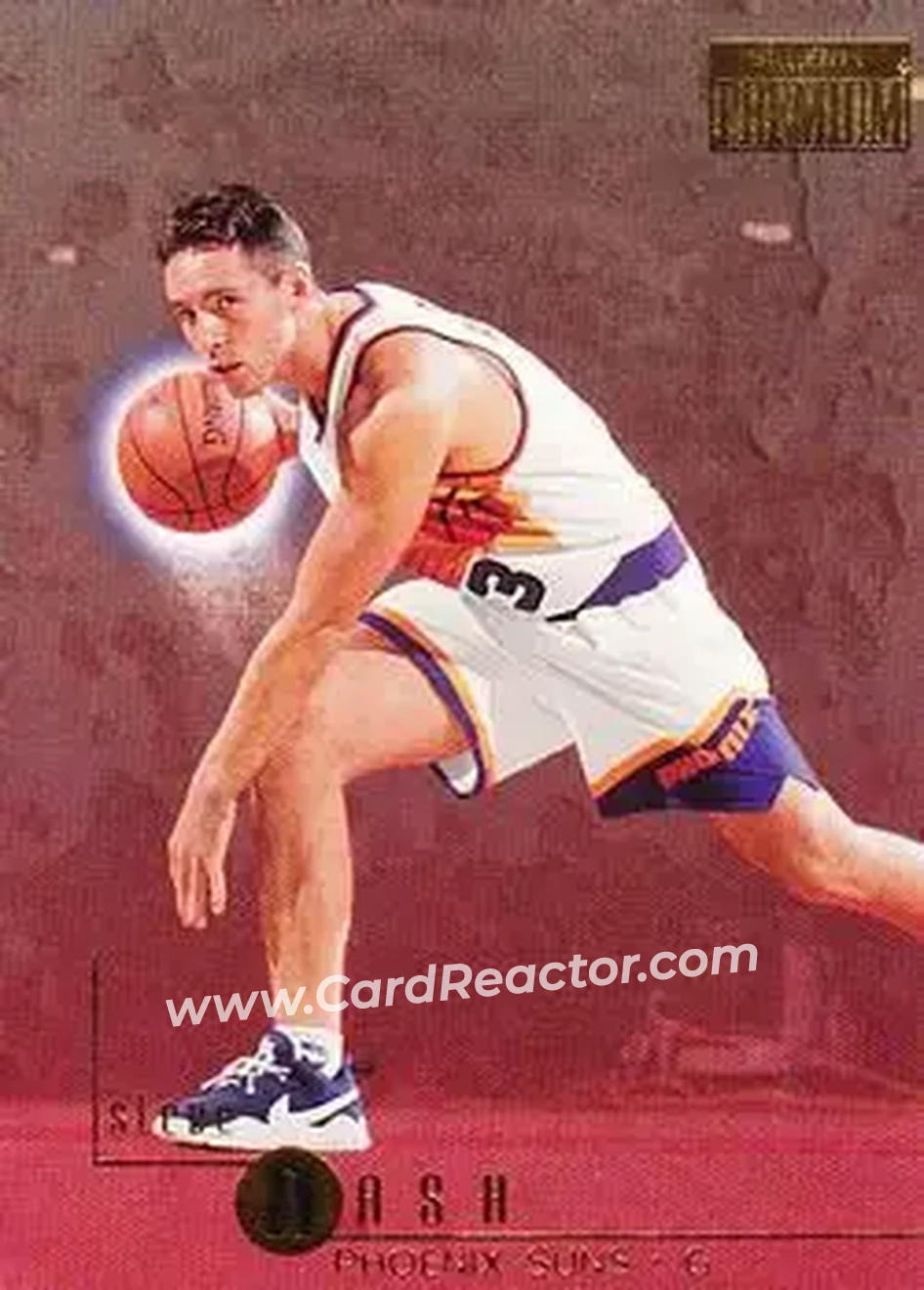 1996-97 SkyBox Premium #91 - Steve Nash - Phoenix Suns - Front