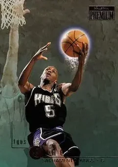 1996-97 SkyBox Premium #98 - Tyus Edney - Sacramento Kings