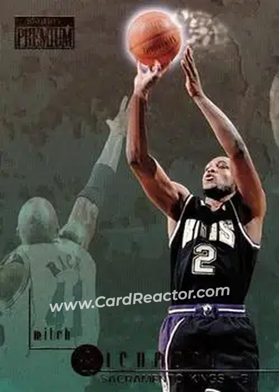 1996-97 SkyBox Premium #100 - Mitch Richmond - Sacramento Kings - Front