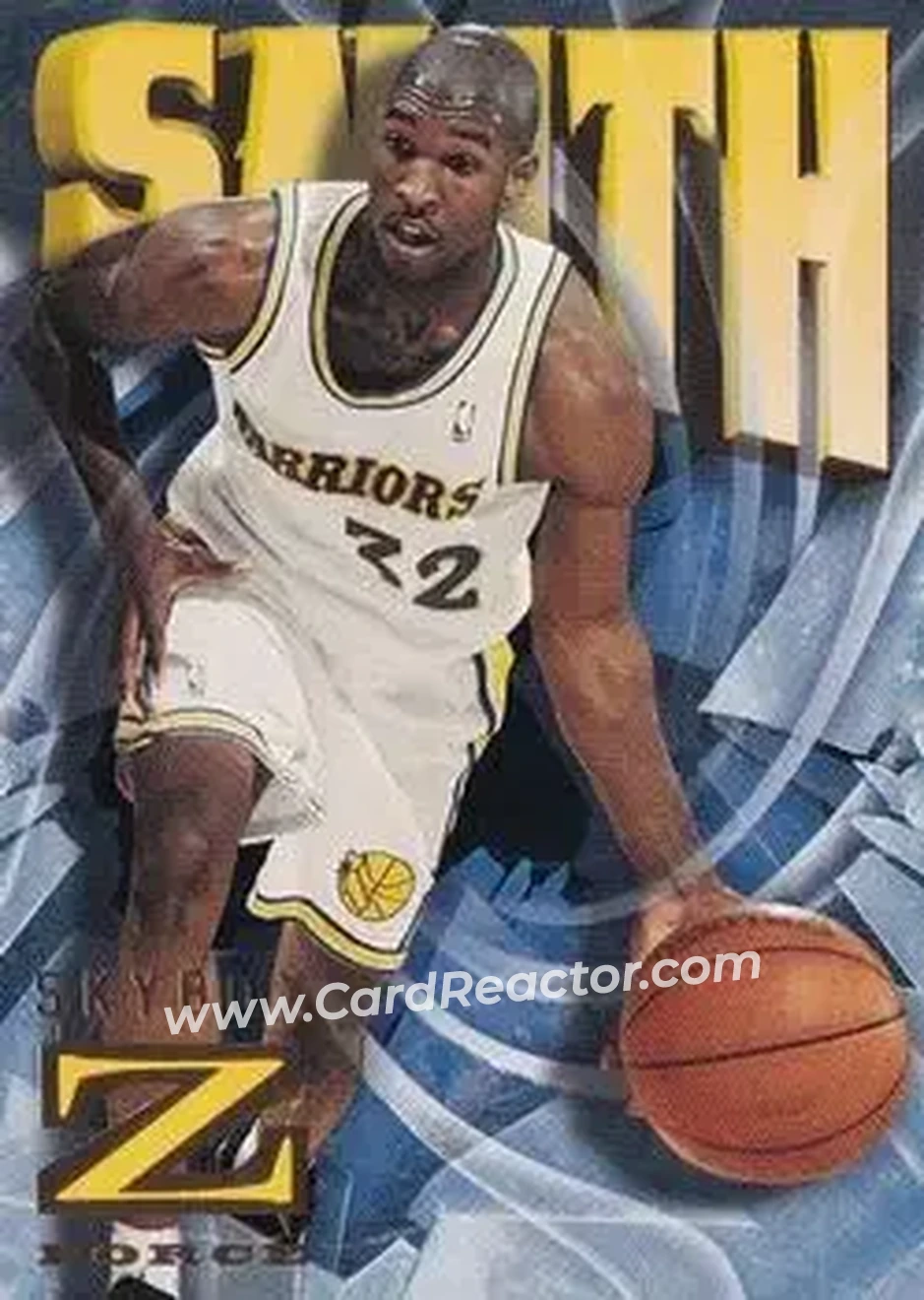 1996-97 SkyBox Z-Force #30 - Joe Smith - Golden State Warriors - Front