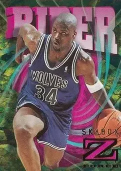 1996-97 SkyBox Z-Force #54 - Isaiah Rider - Portland Trail Blazers