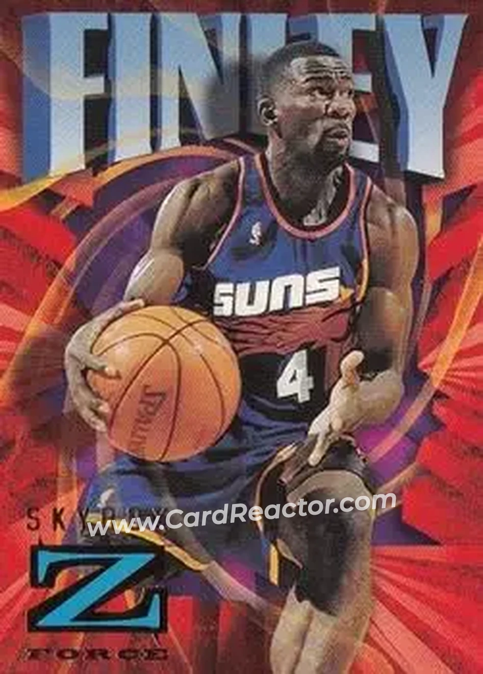 1996-97 SkyBox Z-Force #69 - Michael Finley - Phoenix Suns - Front