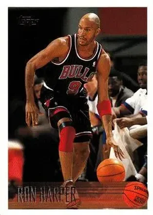1996-97 Topps #16 - Ron Harper - Chicago Bulls