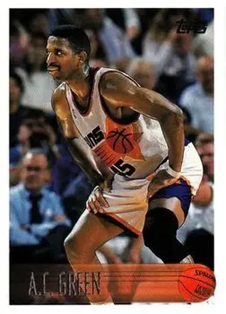 1996-97 Topps #18 - A.C. Green - Phoenix Suns