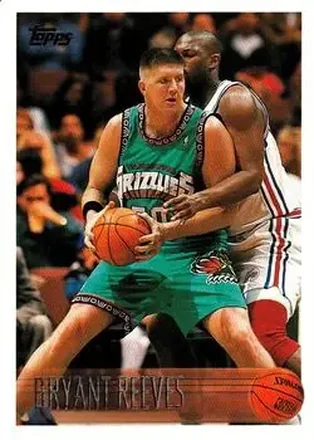 1996-97 Topps #21 - Bryant Reeves - Vancouver Grizzlies