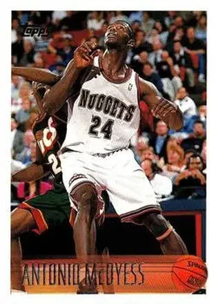 1996-97 Topps #30 - Antonio McDyess - Denver Nuggets
