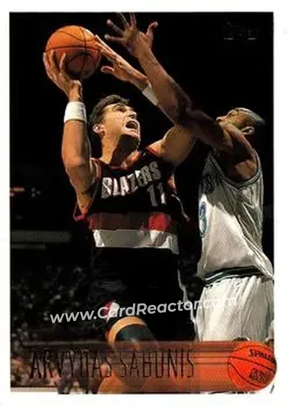 1996-97 Topps #38 - Arvydas Sabonis - Portland Trail Blazers