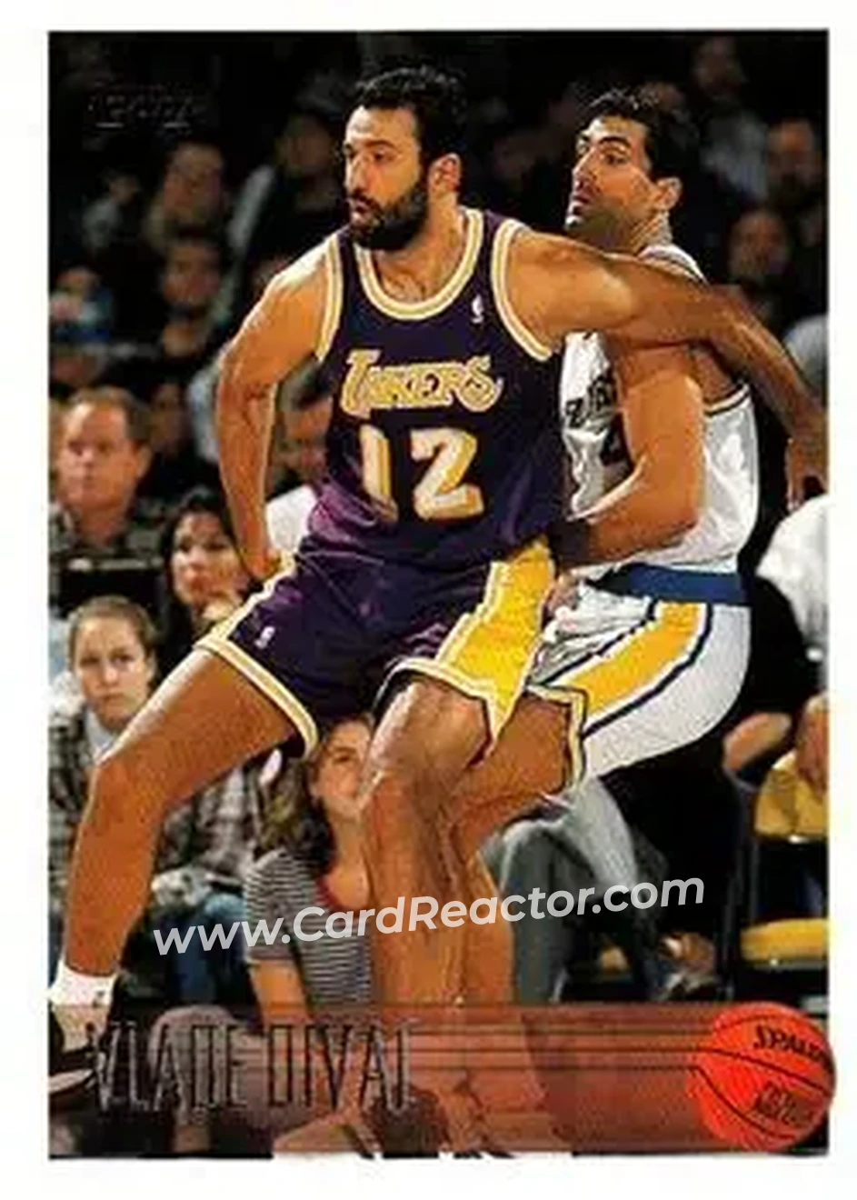 1996-97 Topps #39 - Vlade Divac - Los Angeles Lakers