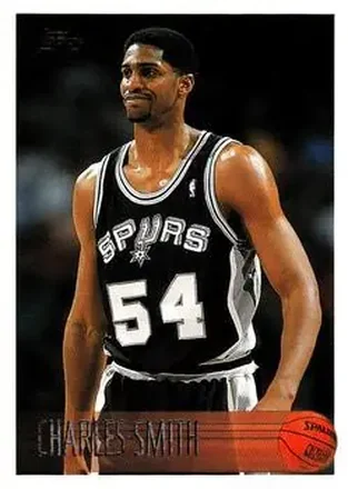 1996-97 Topps #54 - Charles Smith - San Antonio Spurs