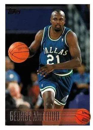 1996-97 Topps #57 - George McCloud - Dallas Mavericks